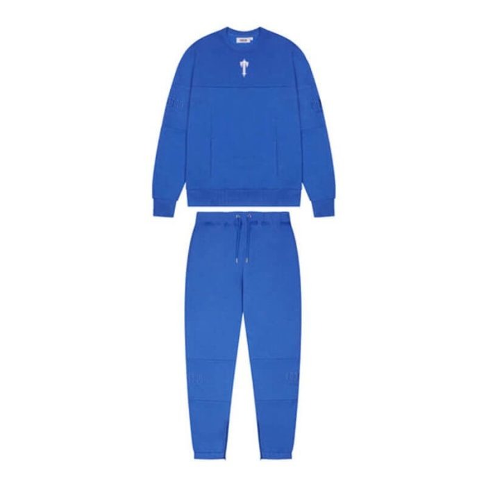 Dazzling Blue Irongate T Crewneck Tracksuit