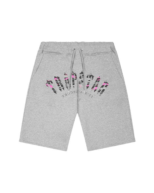 IRONGATE ARCH CAMO SHORTS – GREY-PINK