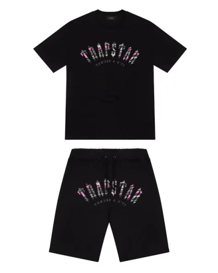 IRONGATE ARCH CAMO SHORTS SET – BLACKPINK