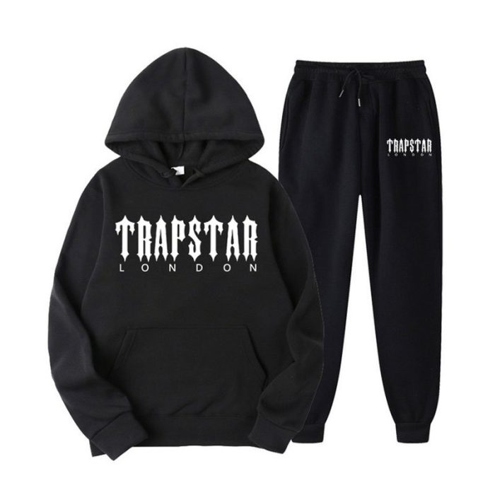 Trapstar London Hoodie Black Tracksuit