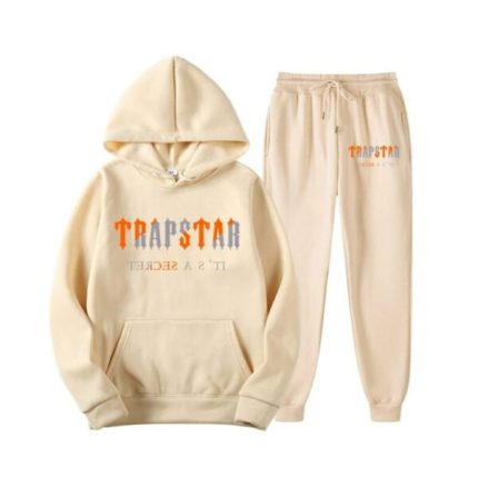 Trapstar Pink Men Hooded Tracksuit